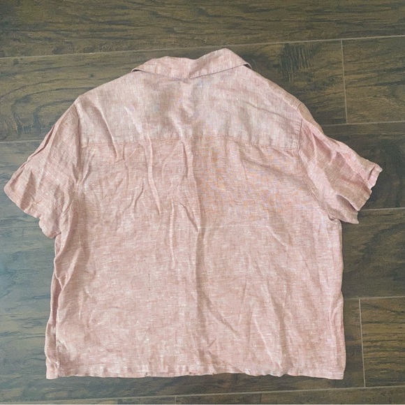 linen button up - Picture 3 of 8